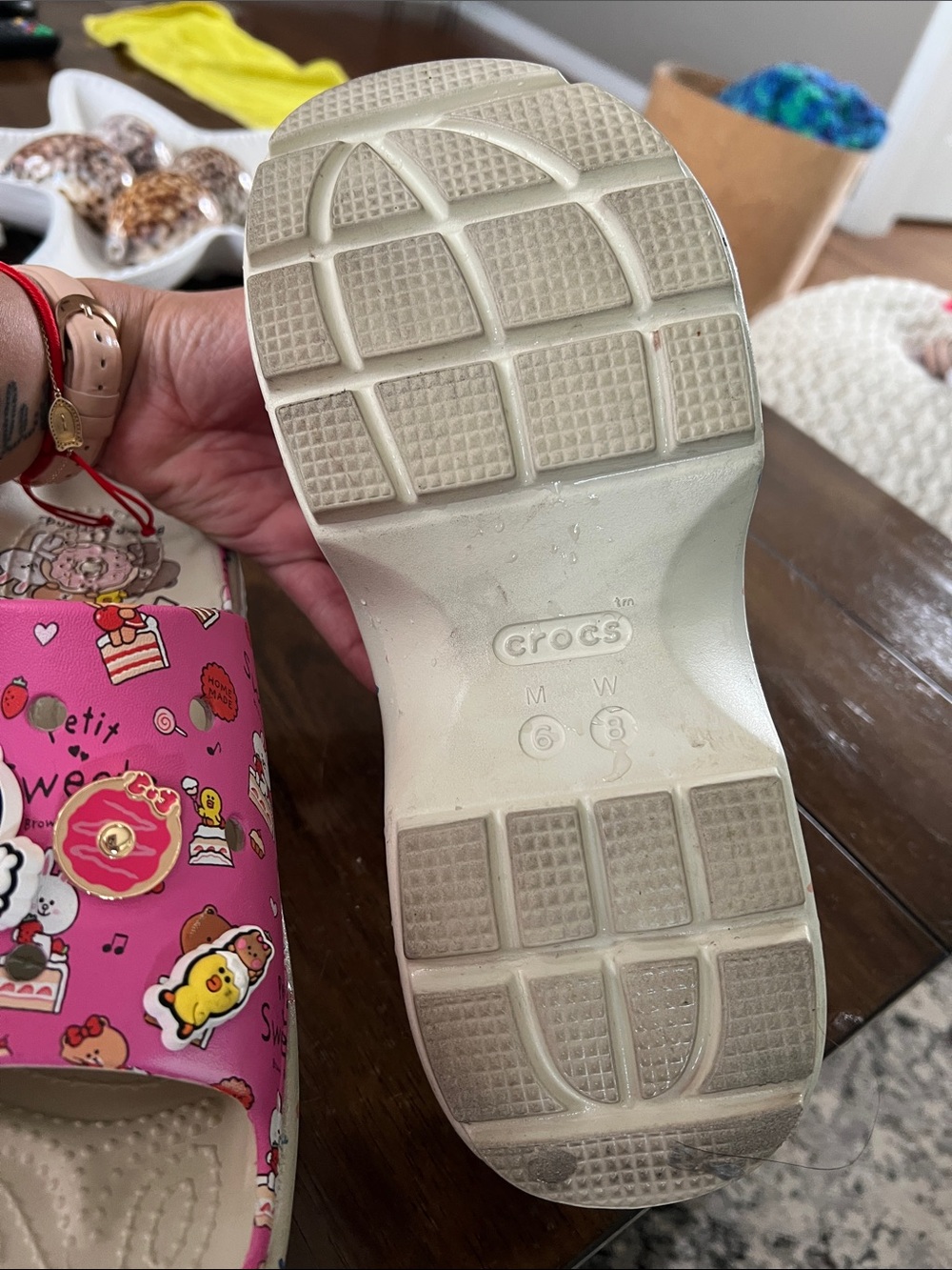 Pink Character plataform Sandals - Picture 9 of 12